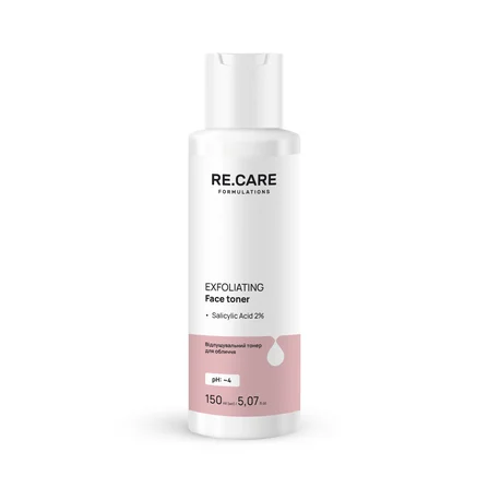 Tonico viso esfoliante Exfoliating Face Toner RE.CARE