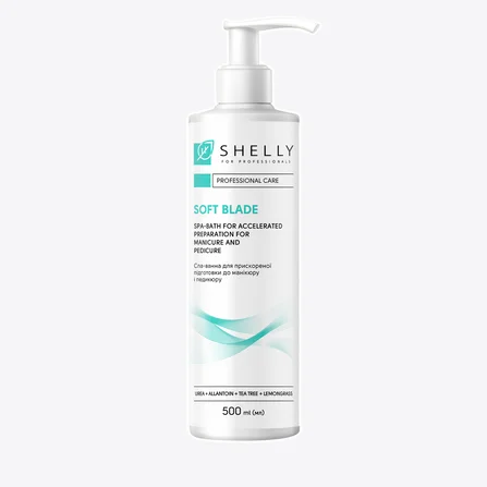 Bagno spa per la preparazione rapida a manicure e pedicure Soft Blade Shelly