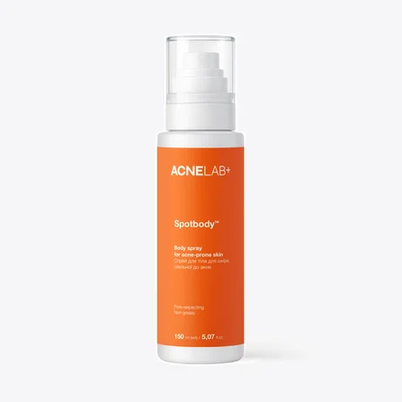 Spray corpo per pelle a tendenza acneica Spotbody Body Spray ACNELAB+