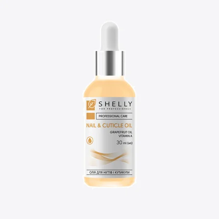 Olio per unghie e cuticole con estratto di pompelmo e vitamina A Shelly
