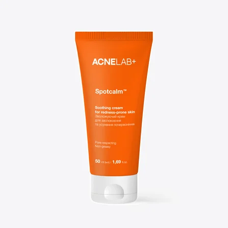 Crema lenitiva per pelle soggetta ad arrossamenti Spotcalm Soothing Cream ACNELAB+