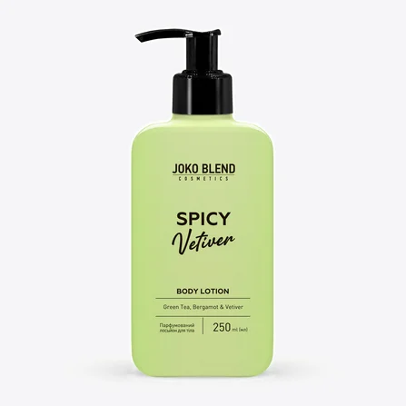 Lozione corpo profumata Spicy Vetiver Joko Blend