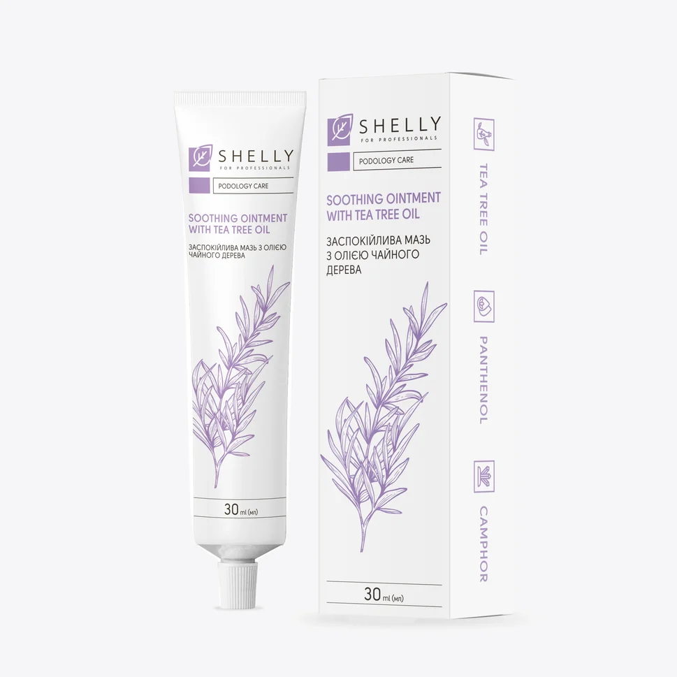 Unguento lenitivo con olio di tea tree Shelly