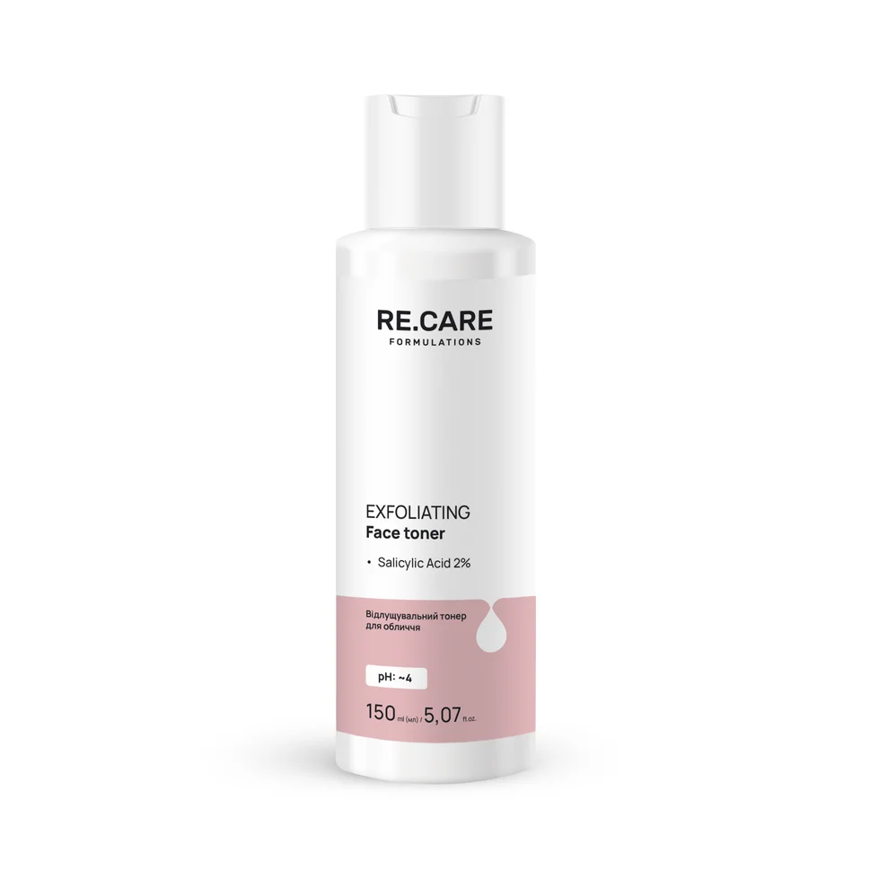 Tonico viso esfoliante Exfoliating Face Toner RE.CARE
