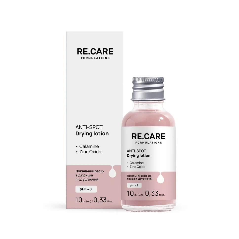 Lozione localizzata asciugante Anti-Pimple Drying Lotion RE.CARE