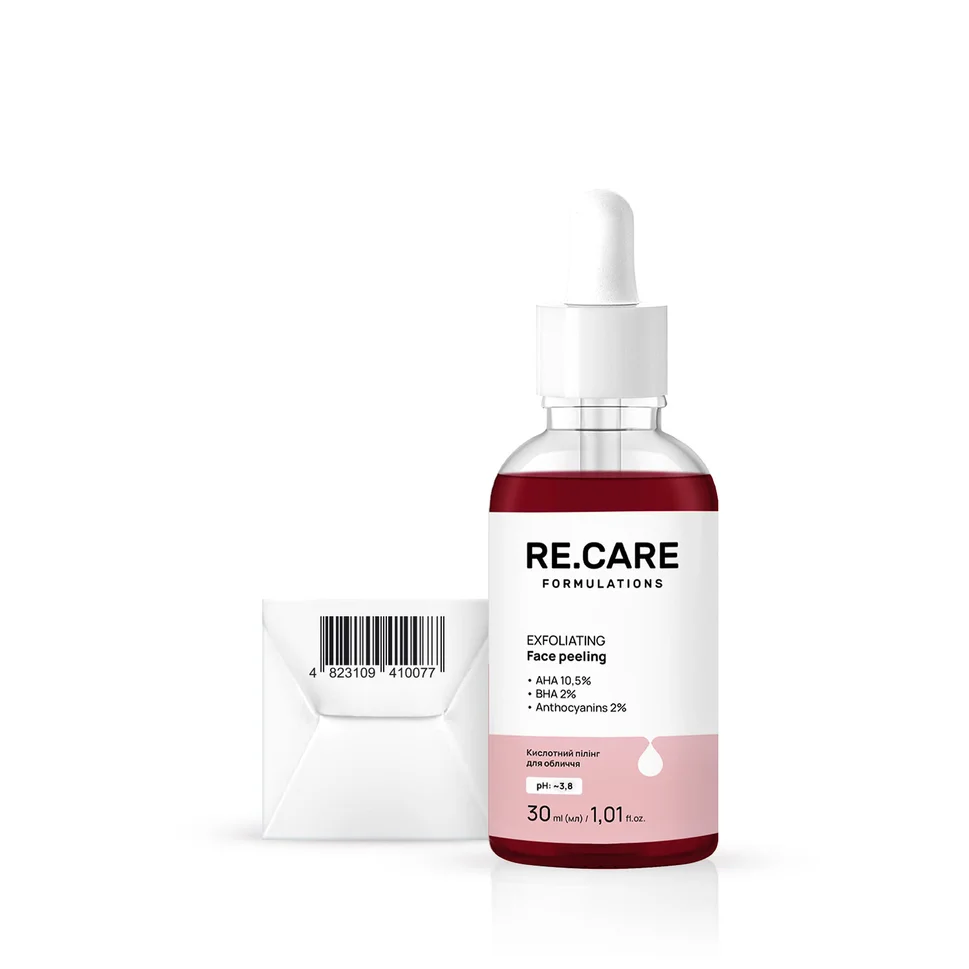 Peeling acido viso Exfoliating Face Peeling RE.CARE