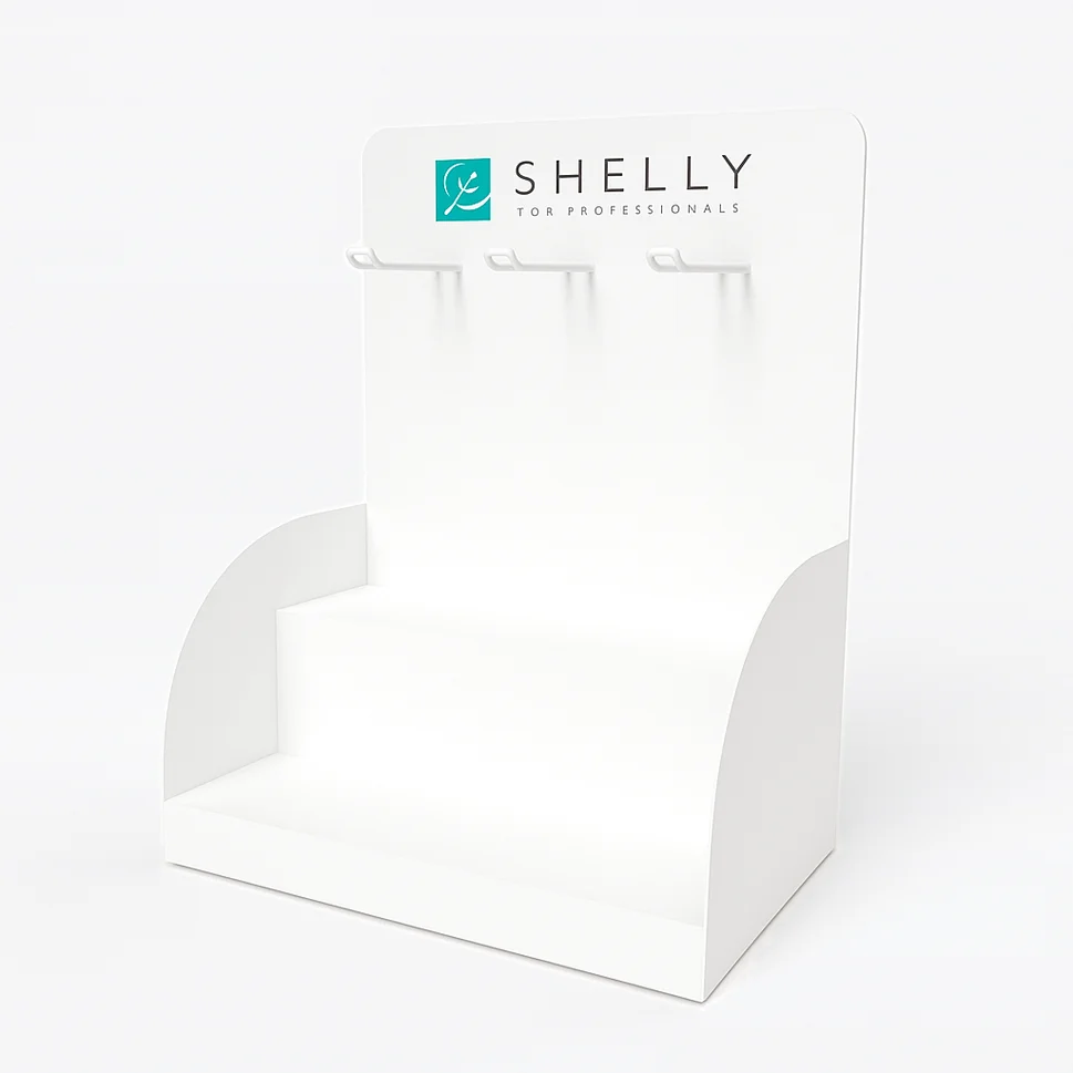 Espositore in metallo Shelly