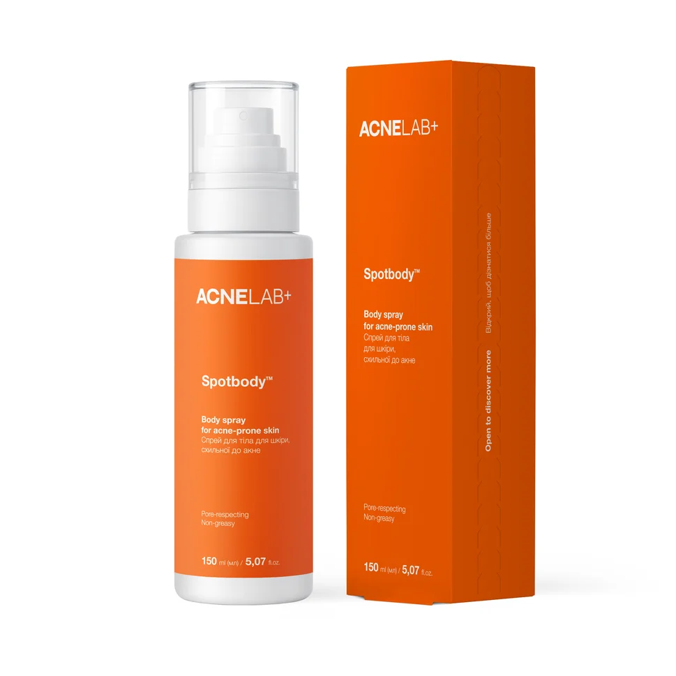 Spray corpo per pelle a tendenza acneica Spotbody Body Spray ACNELAB+