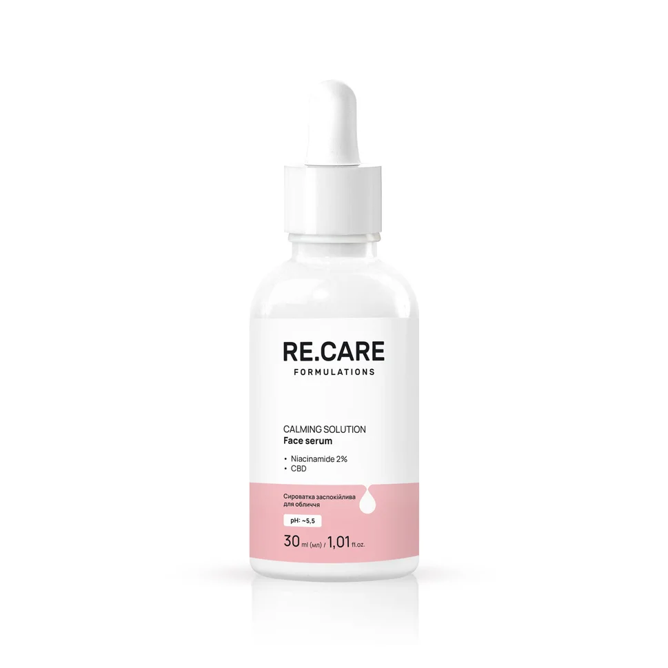 Siero viso lenitivo Calming Solution Face Serum RE.CARE