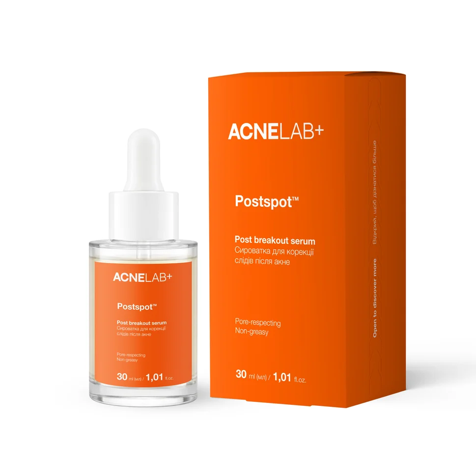 Siero post-imperfezioni Postspot Post Breakout Serum ACNELAB+