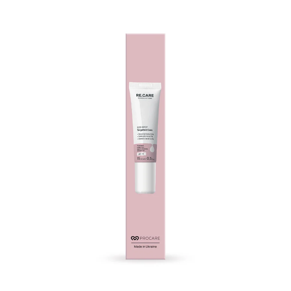 Crema-gel localizzata ad azione rapida SOS Spot Targeted Care RE.CARE