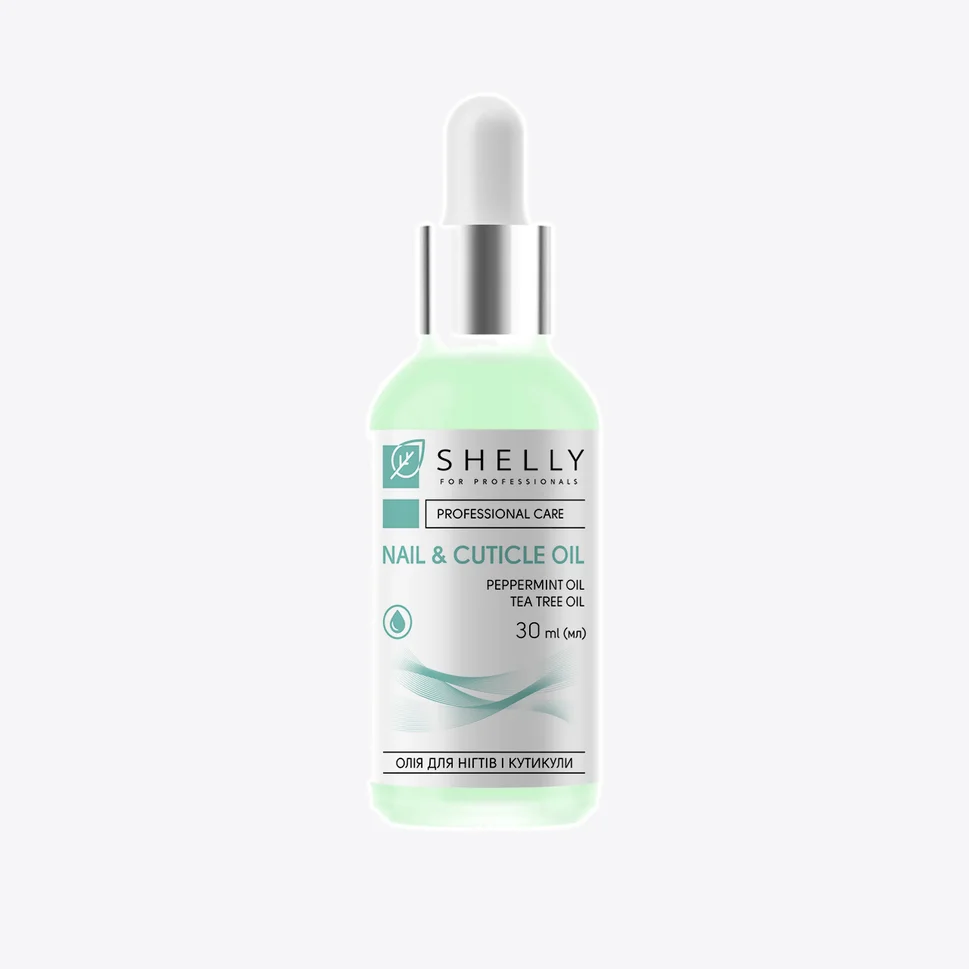 Olio per unghie e cuticole con estratto di menta marocchina e olio di tea tree Shelly