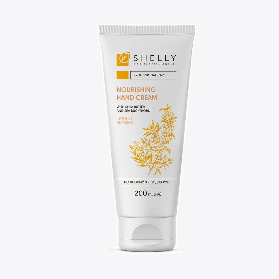 Crema mani nutriente con burro di karité e olivello spinoso Shelly