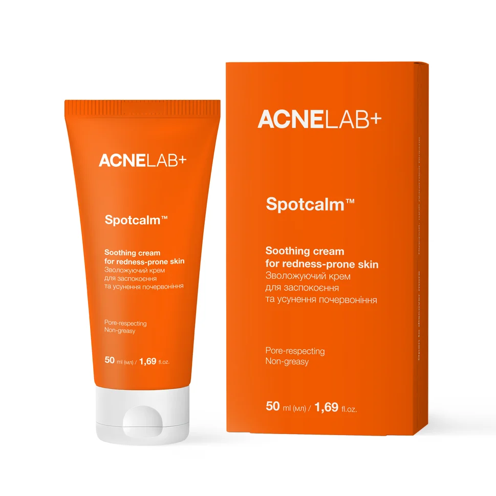Crema lenitiva per pelle soggetta ad arrossamenti Spotcalm Soothing Cream ACNELAB+