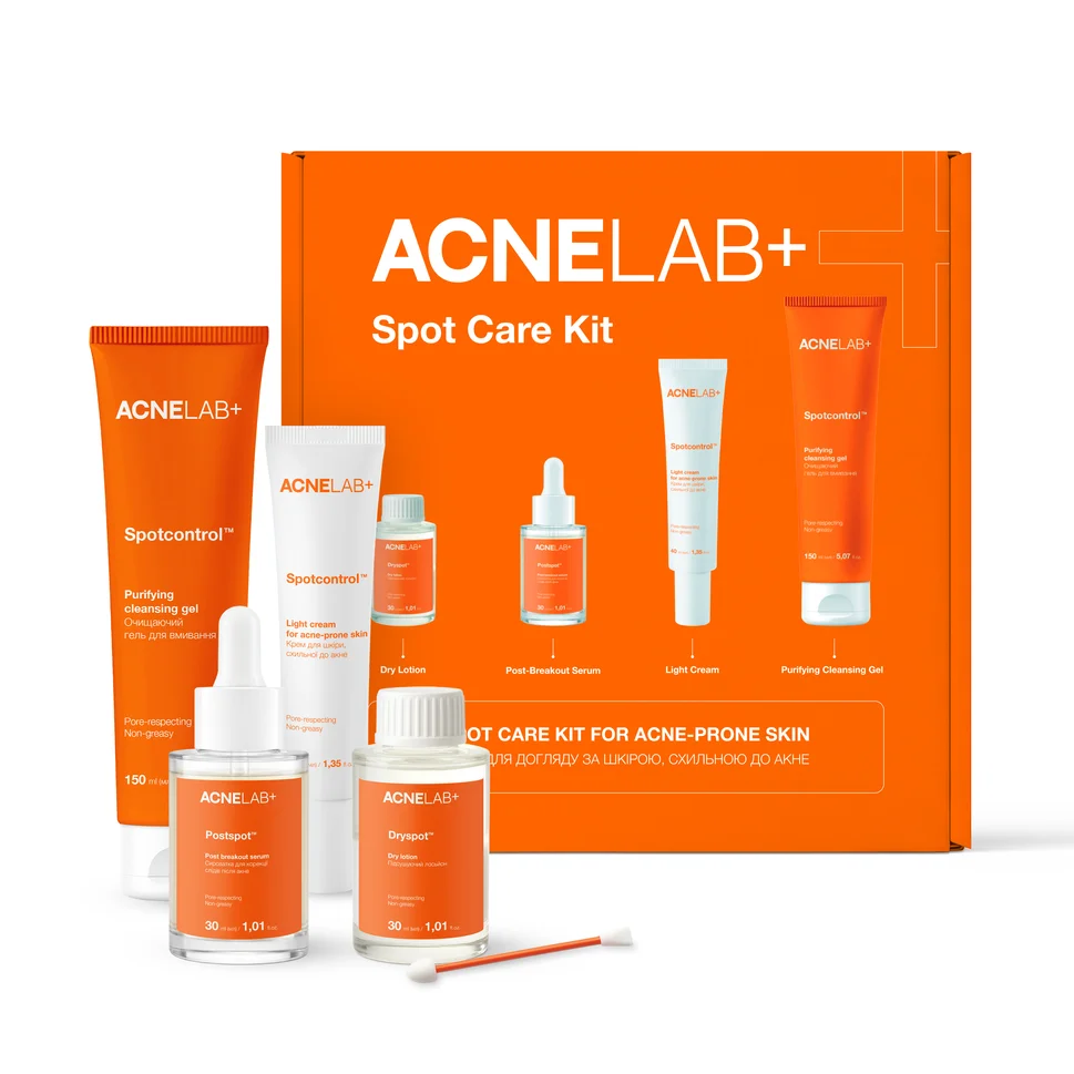 Kit Spot Care per pelle a tendenza acneica ACNELAB+