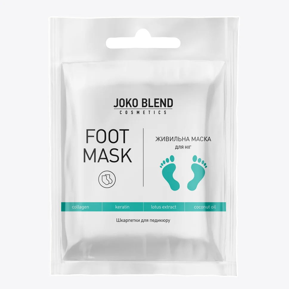 Maschera-calzini nutriente per piedi Joko Blend