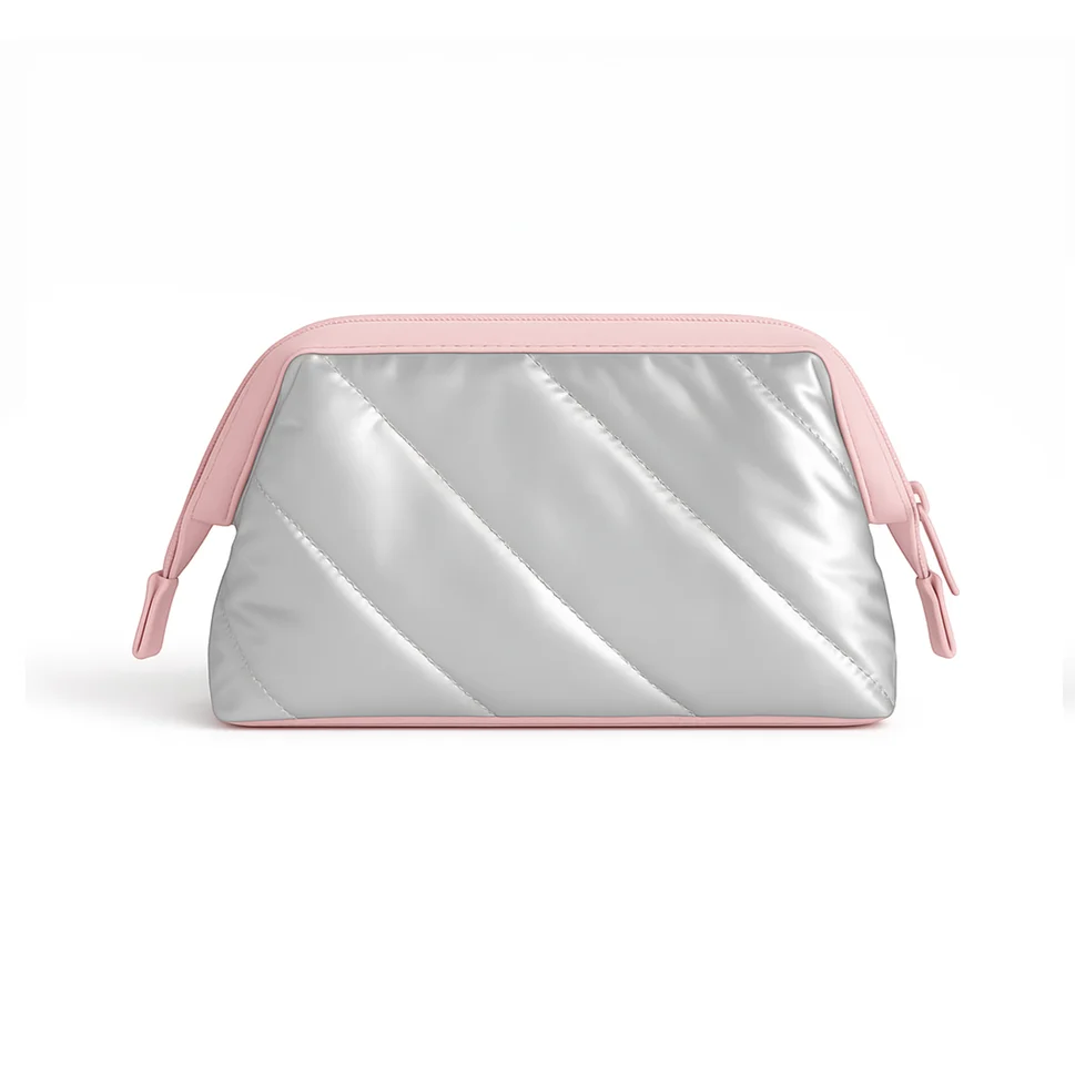 Pochette cosmetica argento Shine Bag Joko Blend