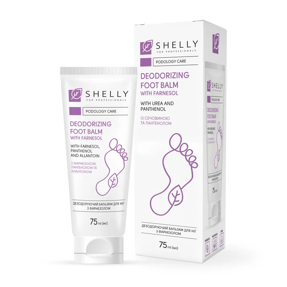 Balsamo piedi deodorante con farnesolo Shelly