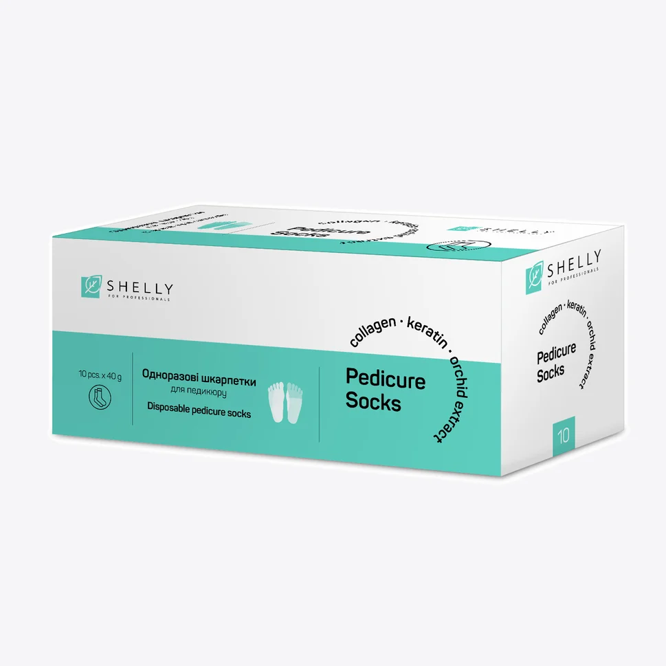Set calzini monouso per pedicure Shelly 10 paia