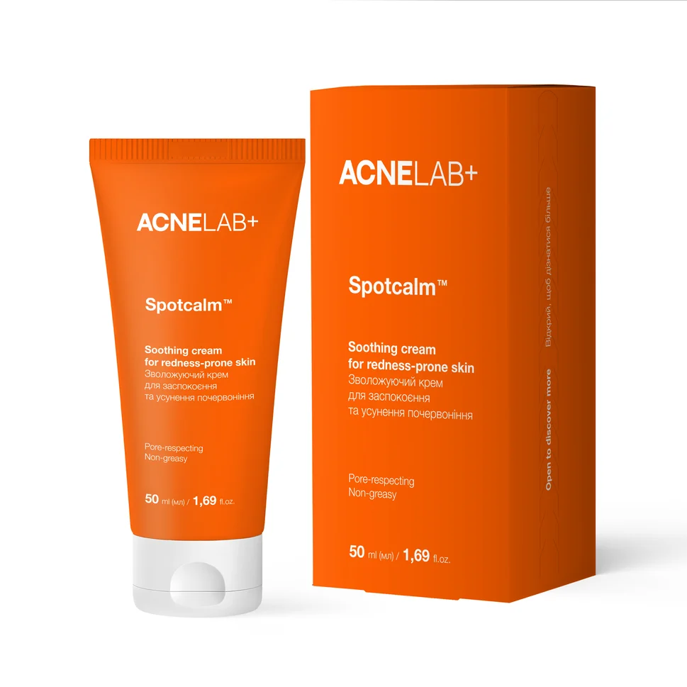Crema lenitiva per pelle soggetta ad arrossamenti Spotcalm Soothing Cream ACNELAB+