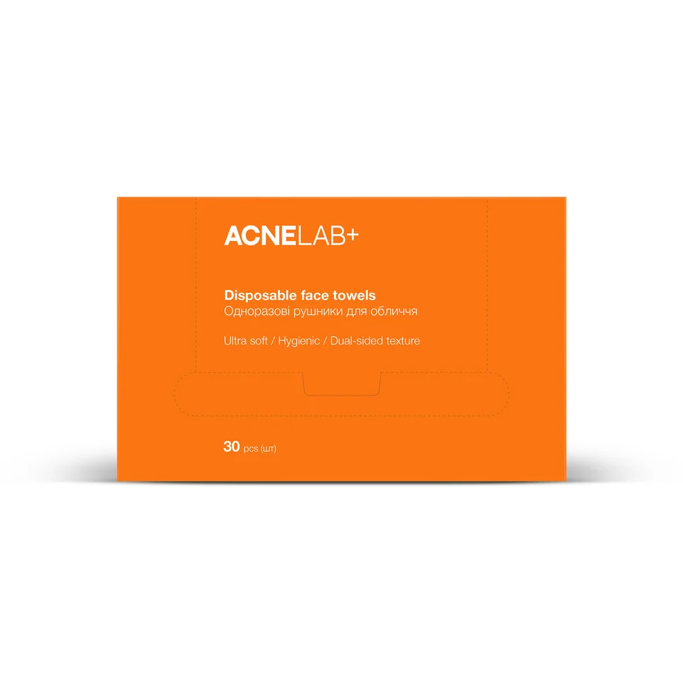 Asciugamani monouso per il viso ACNELAB+ 30 pz