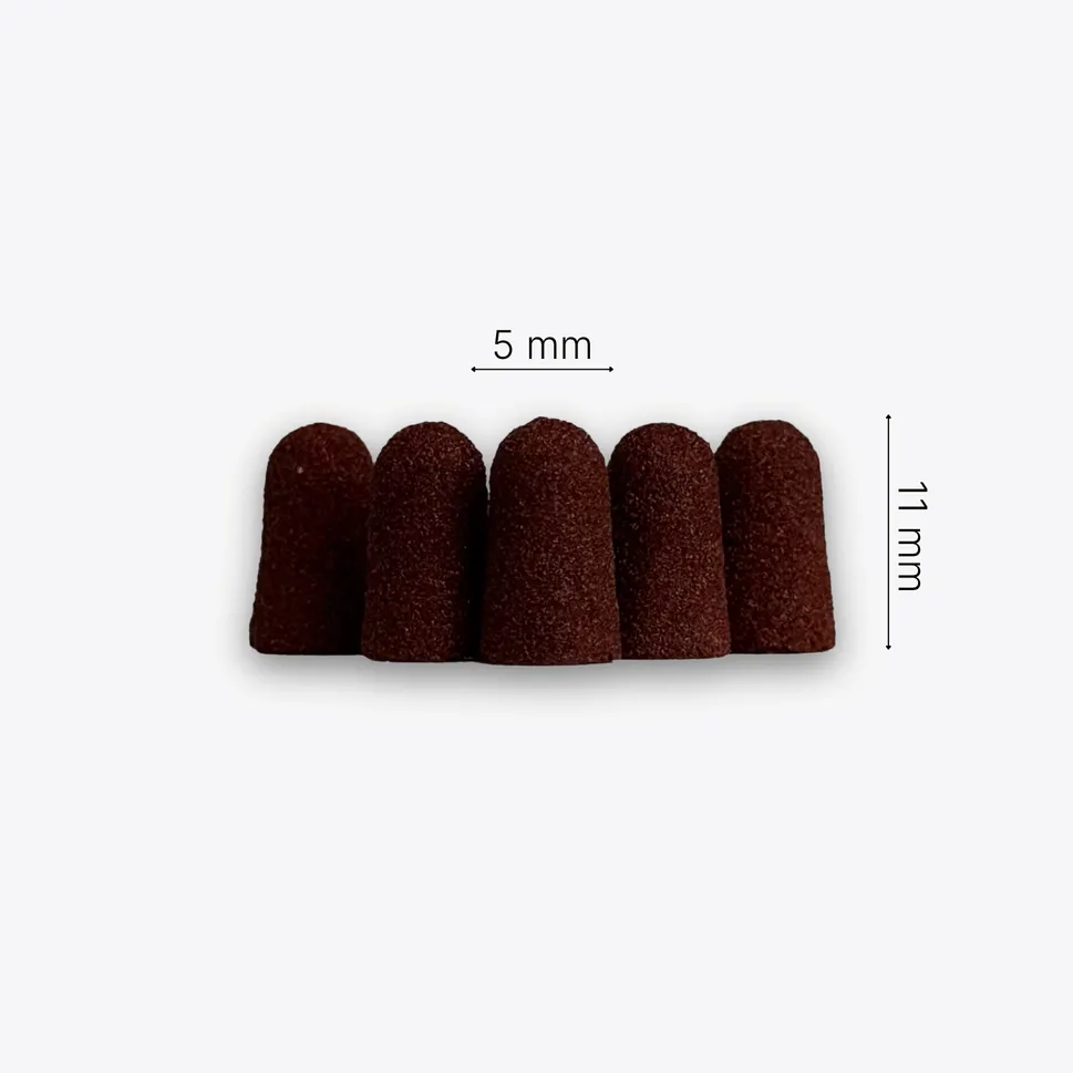Capuchones abrasivos de grano 180