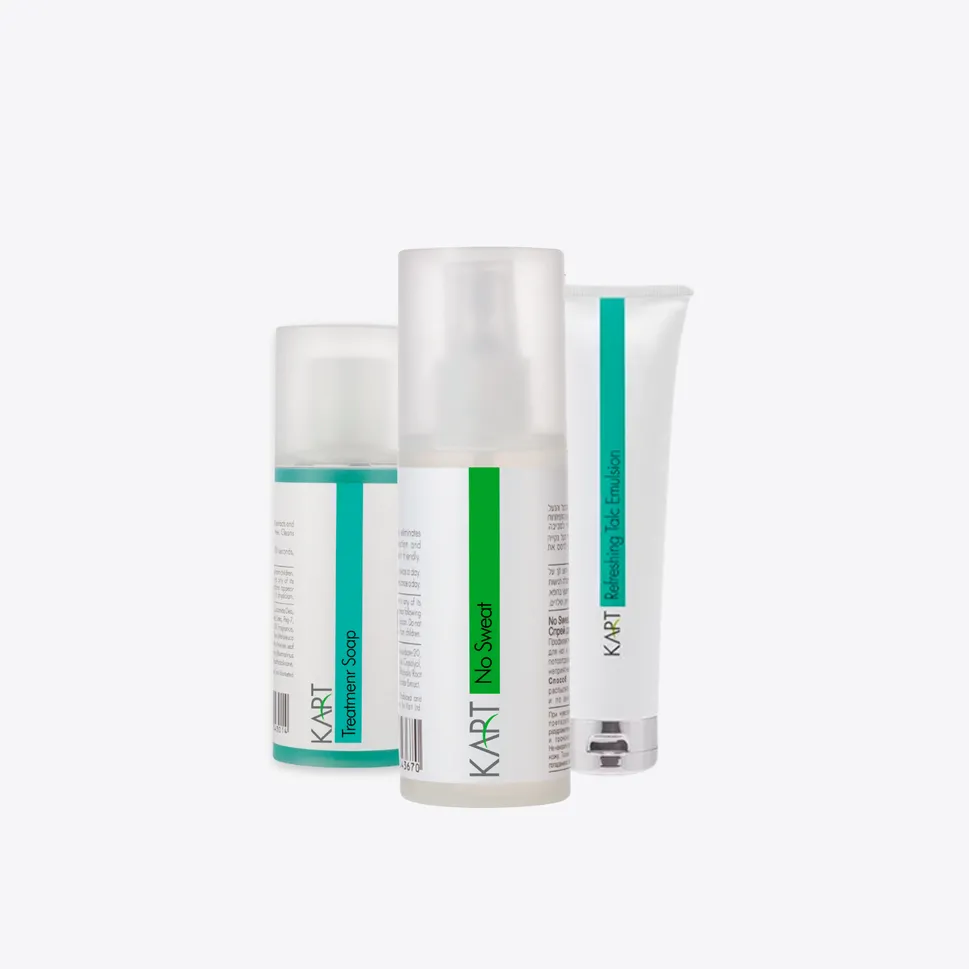Kit Fraîcheur et Confort des pieds (pour les pieds à tendance à transpirer)