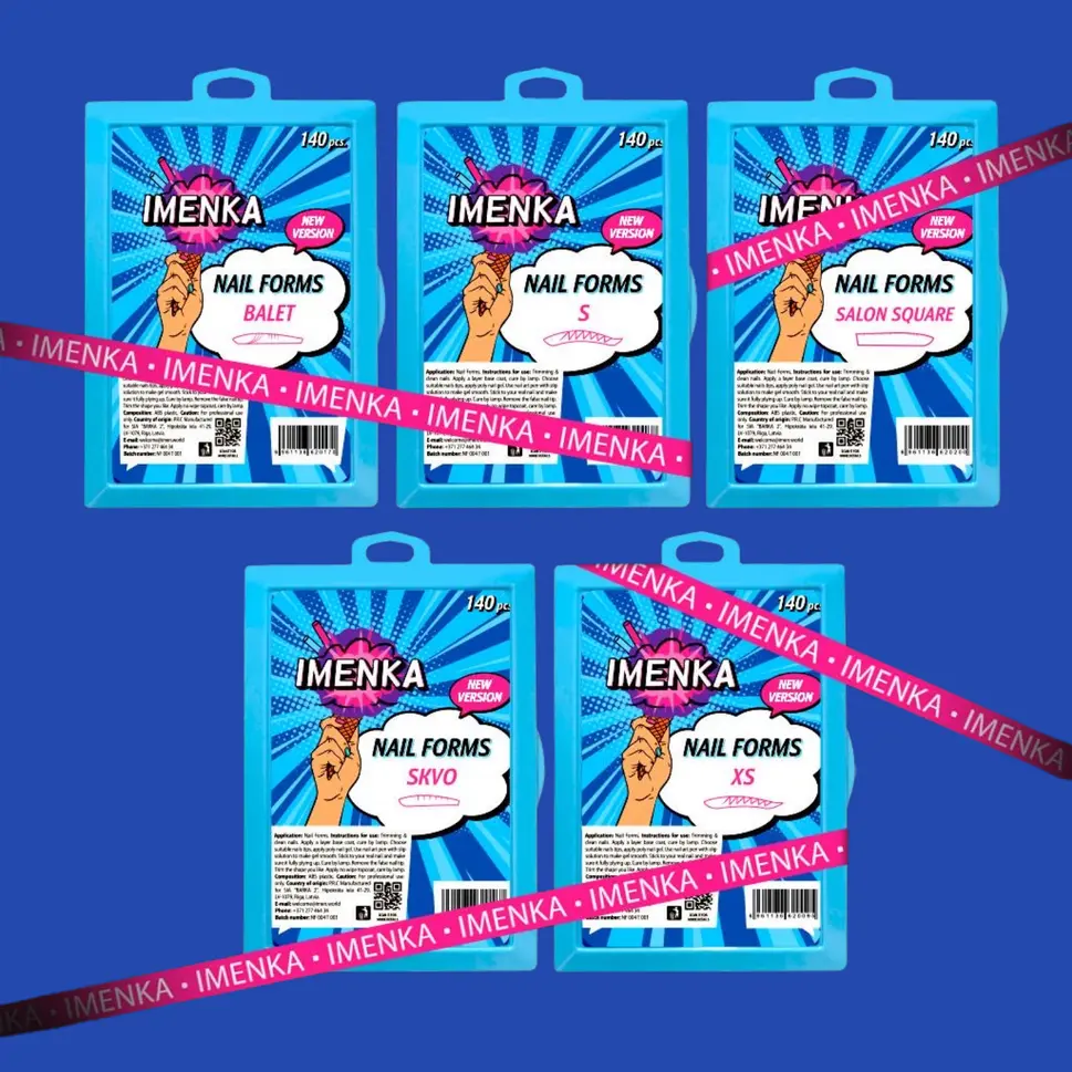Lot de 5 modèles Dual Forms Imenka – Nouvelle version