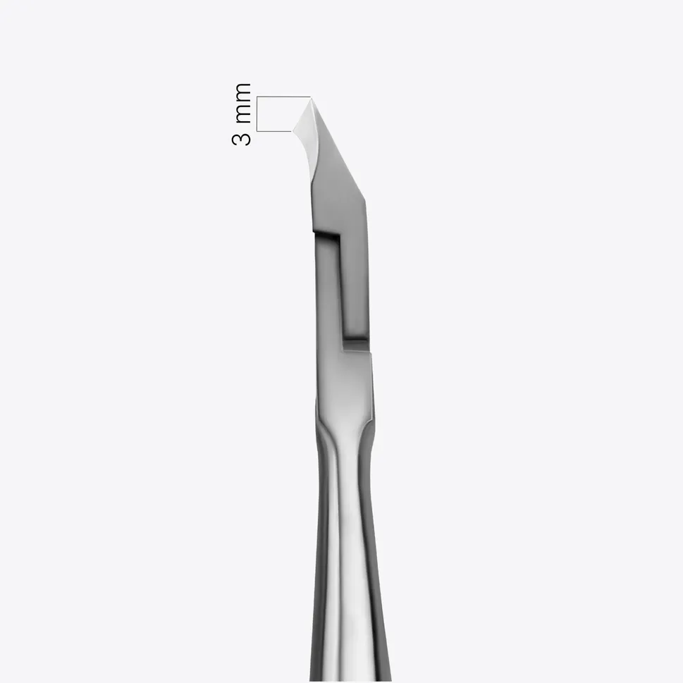 Pince à cuticules professionnelle NF 9/3 mm — Photo 1