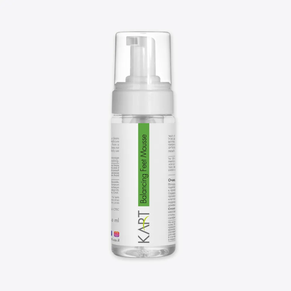 Balancing Feet Mousse - Sapone Liquido Per La Cura Dei Piedi, 160 ml