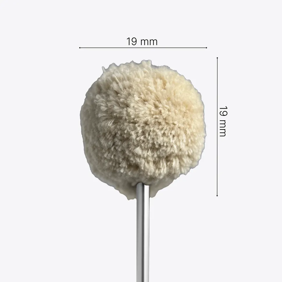 Cepillo de pulir de lana