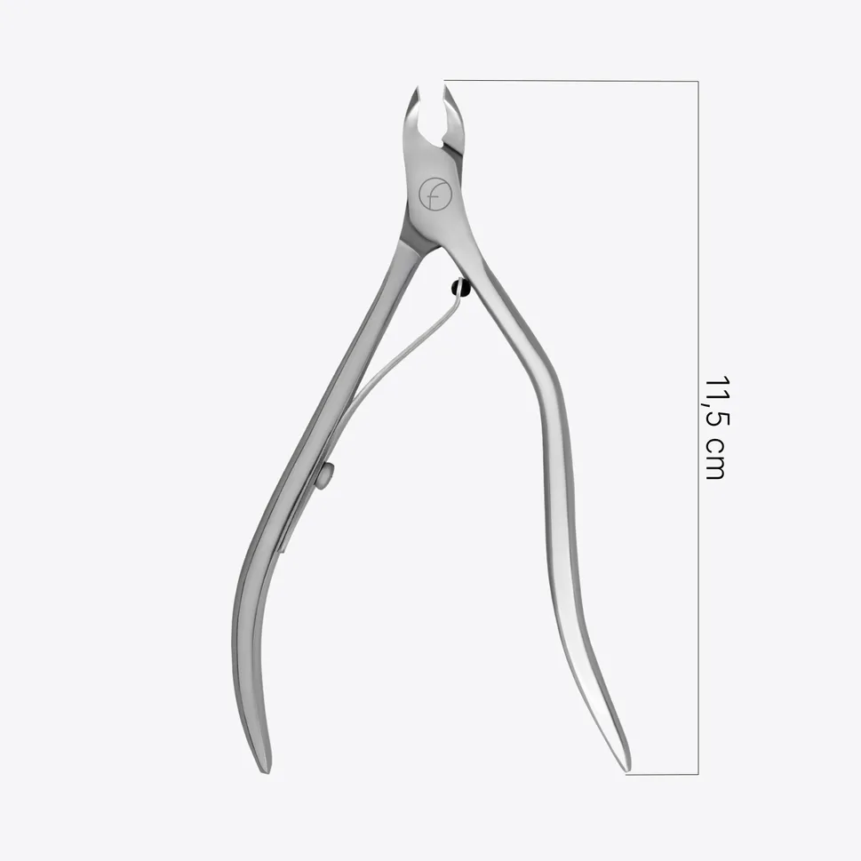 Pince à cuticules professionnelle NF 80/3 mm
