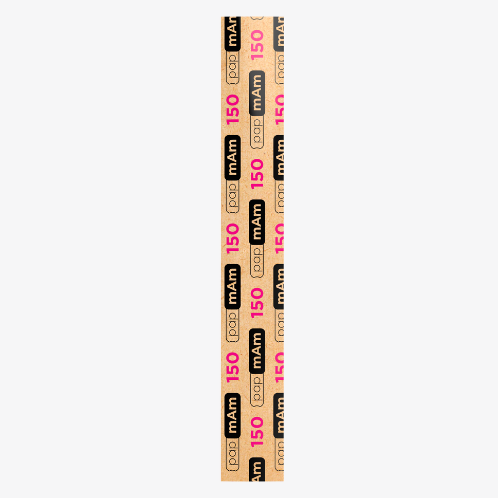 Limas blancas desechables papmAm EXPERT 22, grano 150 (50 uds.) — Photo 3