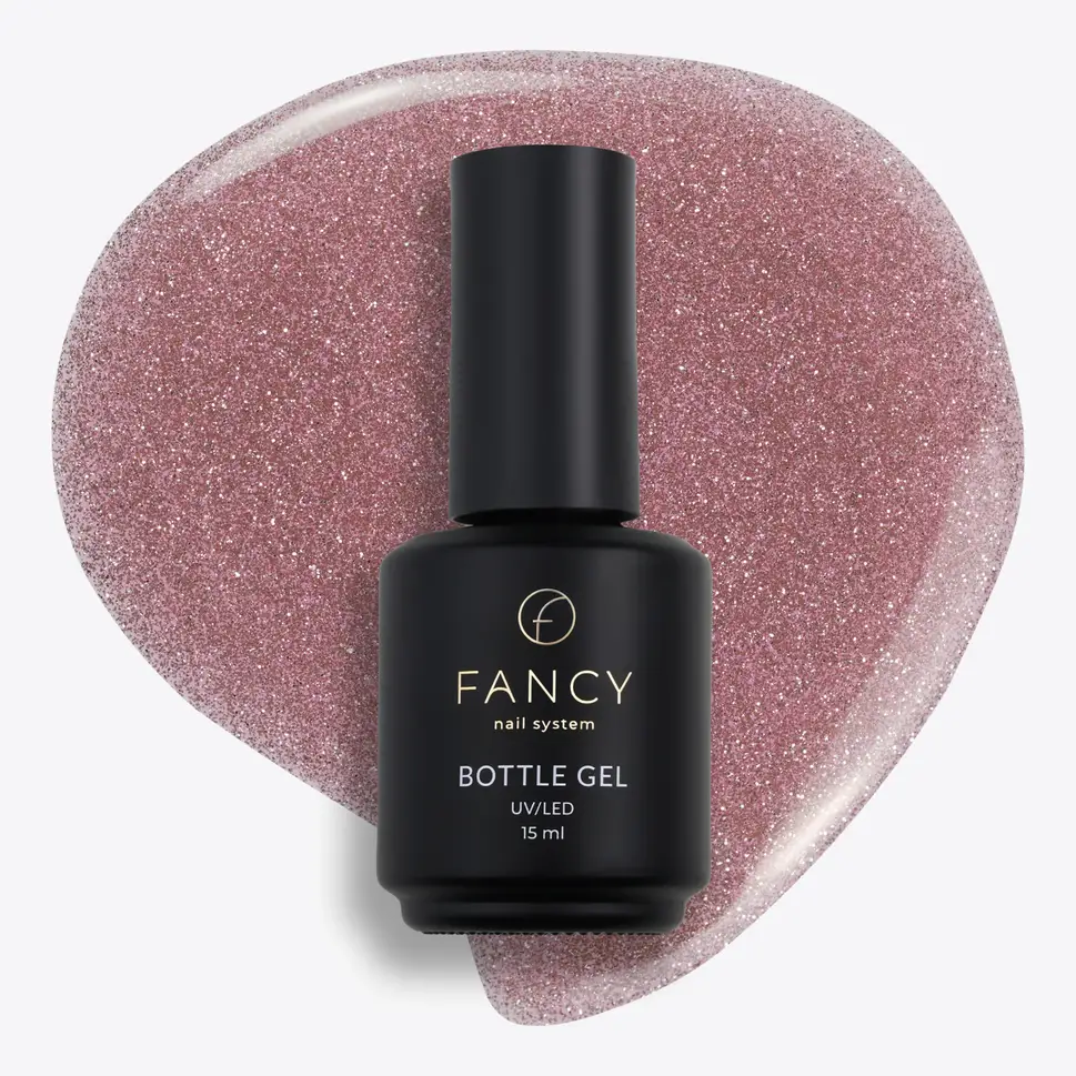 Botella de gel «Dusty Rose»