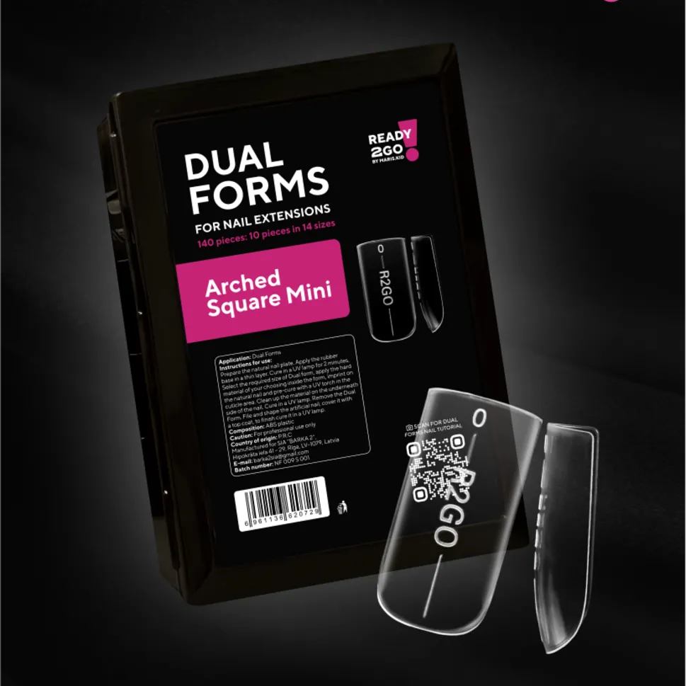 Arched Square Mini – Ready2Go Dual Forms by Maria Kidyaeva