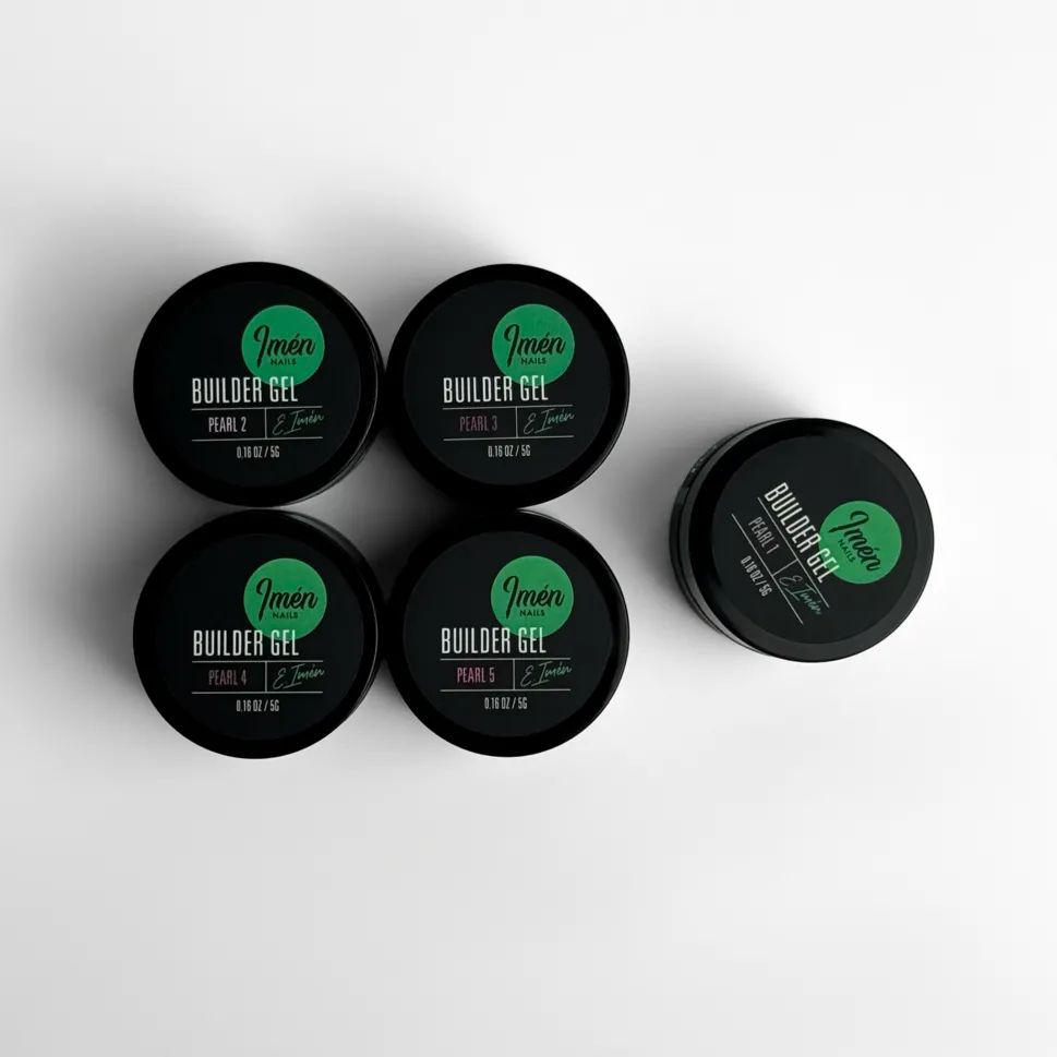 Kit Imen Builder Gel Pearl - 5 unidades de 5 g