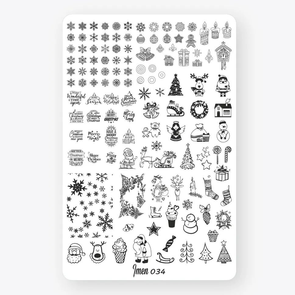 Imen Stamping Plate 034