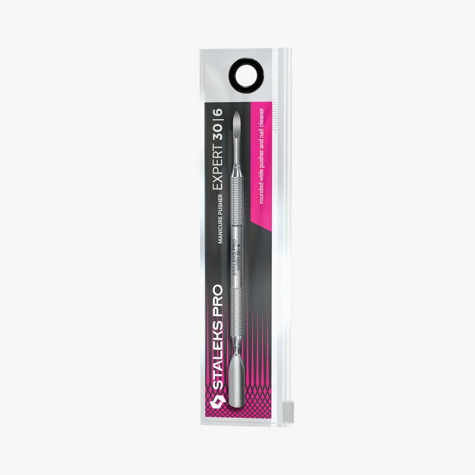 Nagelhautschieber für die Maniküre EXPERT 30 TYPE 6 (breite, abgerundete Spitze und hakenförmige Spitze zur Reinigung) — Photo 5