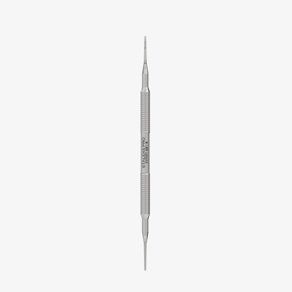 Pedicure-Feile EXPERT 60 TYPE 4 (schmale, gerade Nagelfeile und schmale Feile mit gebogener Spitze) — Photo 1