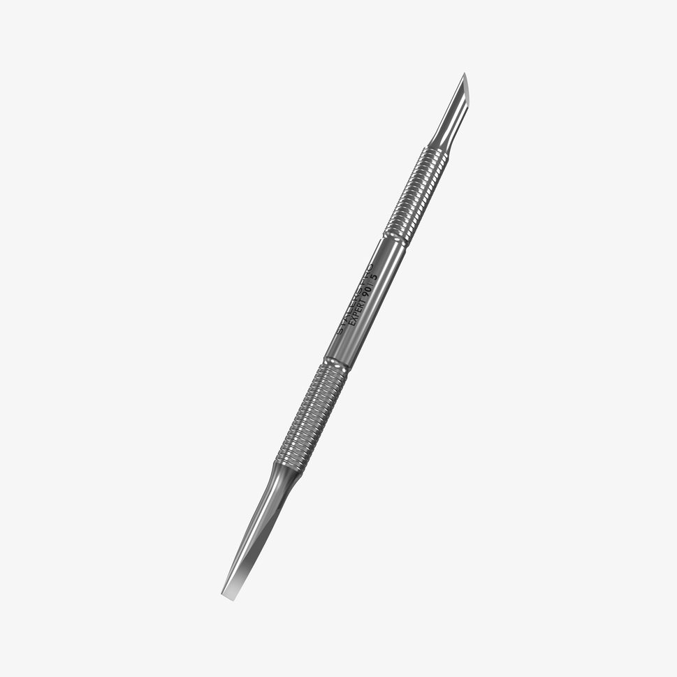 Nagelhautschieber EXPERT 90 TYPE 5 (abgeschrägter und gerader Nagelhautschieber)