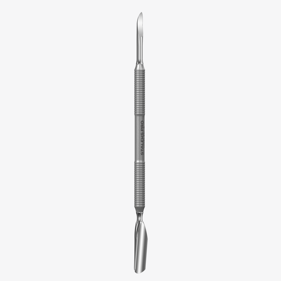 Empujador de cutículas para manicura SMART 51 TIPO 3 (punta ancha redondeada y punta en forma de gancho para la limpieza) — Photo 2