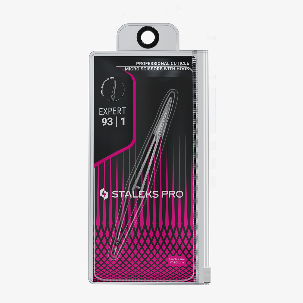 Tijeras micro para cutículas con punta en forma de gancho EXPERT 93 TIPO 1 — Photo 4