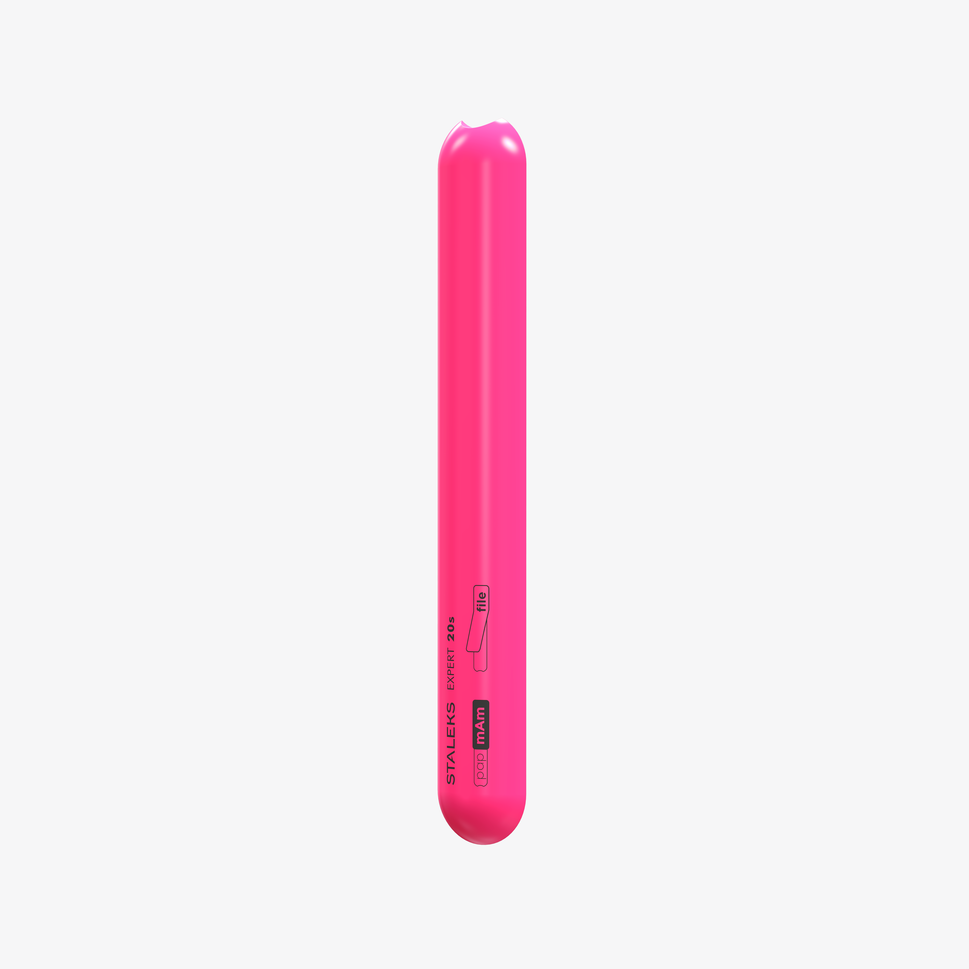 Base recta biselada de plástico para la lima de uñas EXPERT 20s (130 mm) — Photo 1