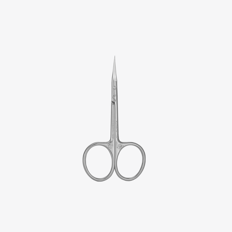 Tijeras profesionales para cutículas con gancho EXCLUSIVE 23 TYPE 2 (magnolia) — Photo 1
