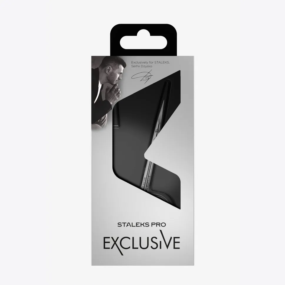 Tijeras profesionales para cutículas con gancho EXCLUSIVE 23 TYPE 1 (magnolia) — Photo 4