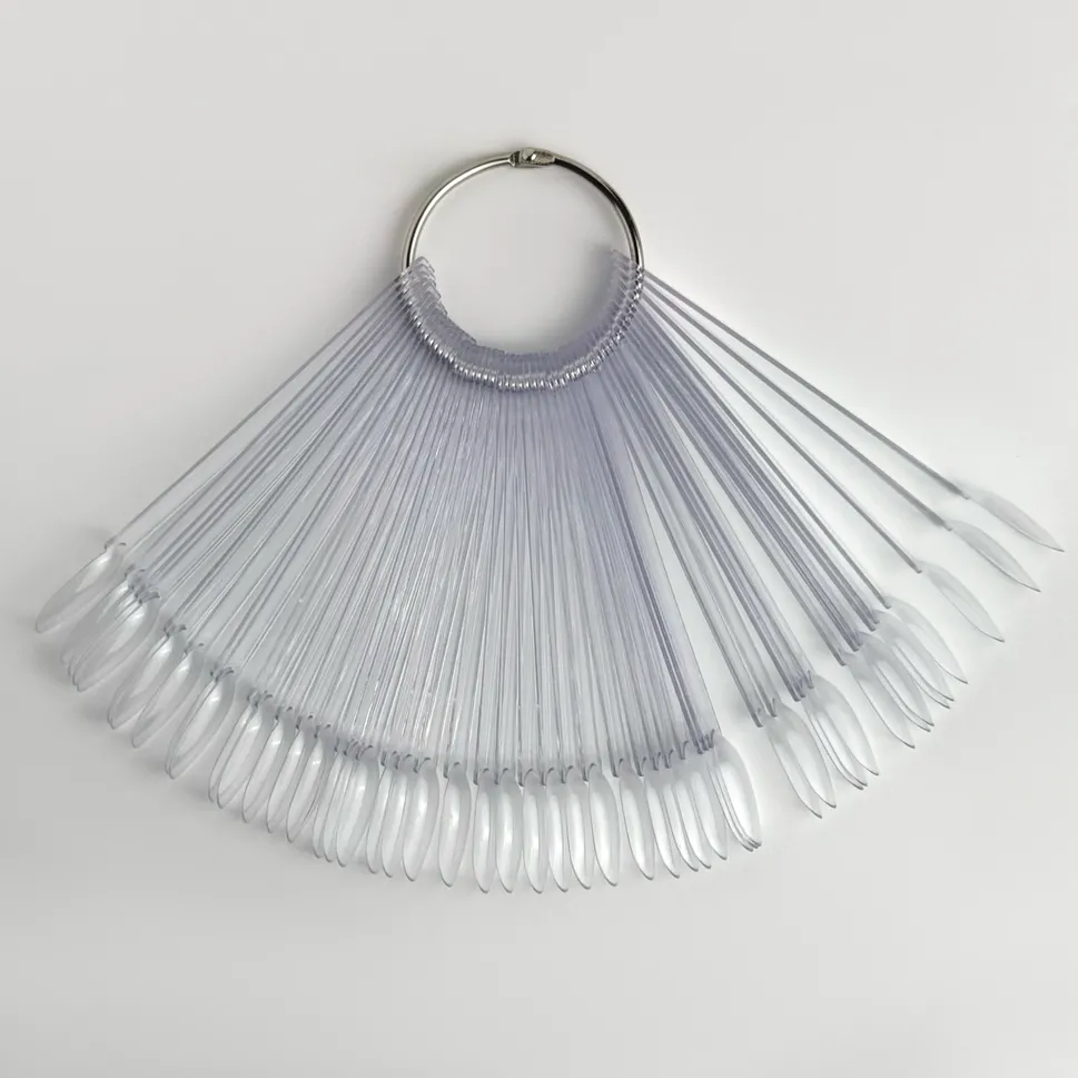 Transparent Oval Tips on a Ring