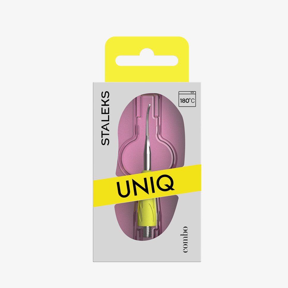 Parte operativa del empujador Combo UNIQ 35: lima para uñas de los pies estrechas con extremo curvado — Photo 3