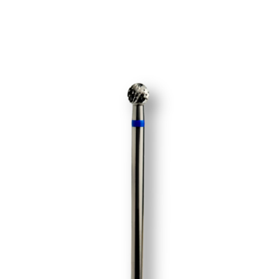 PUNTA SFERA IN CARBURO 4 MM, BLU