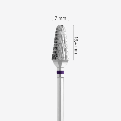 PUNTA PROFESSIONALE IN CARBURO, FASCIA VIOLA