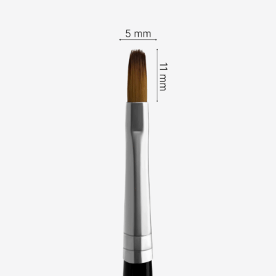 PENNELLO PIATTO FANCY POLYGEL/GEL/ACRIGEL #4 BROWN